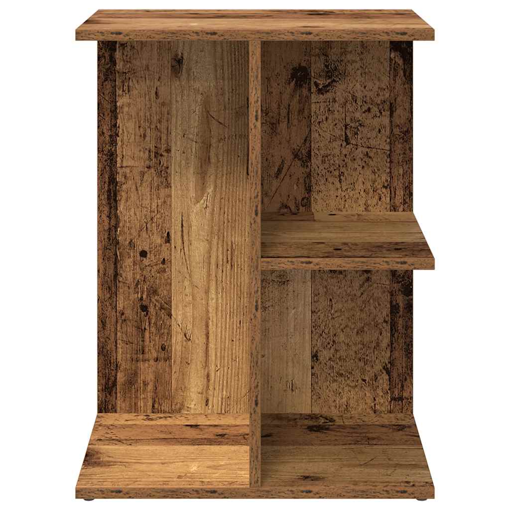Bedside Table Old Wood 46.5x29x61 cm Engineered Wood