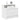 Bedside Cabinets with Drawer 2 pcs White 51x31x47 cm