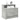 Bedside Cabinets with Drawer 2 pcs Concrete Grey 51x31x47 cm