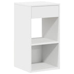 Bedside Cabinets with Drawer 2 pcs White 35x34x66.5 cm