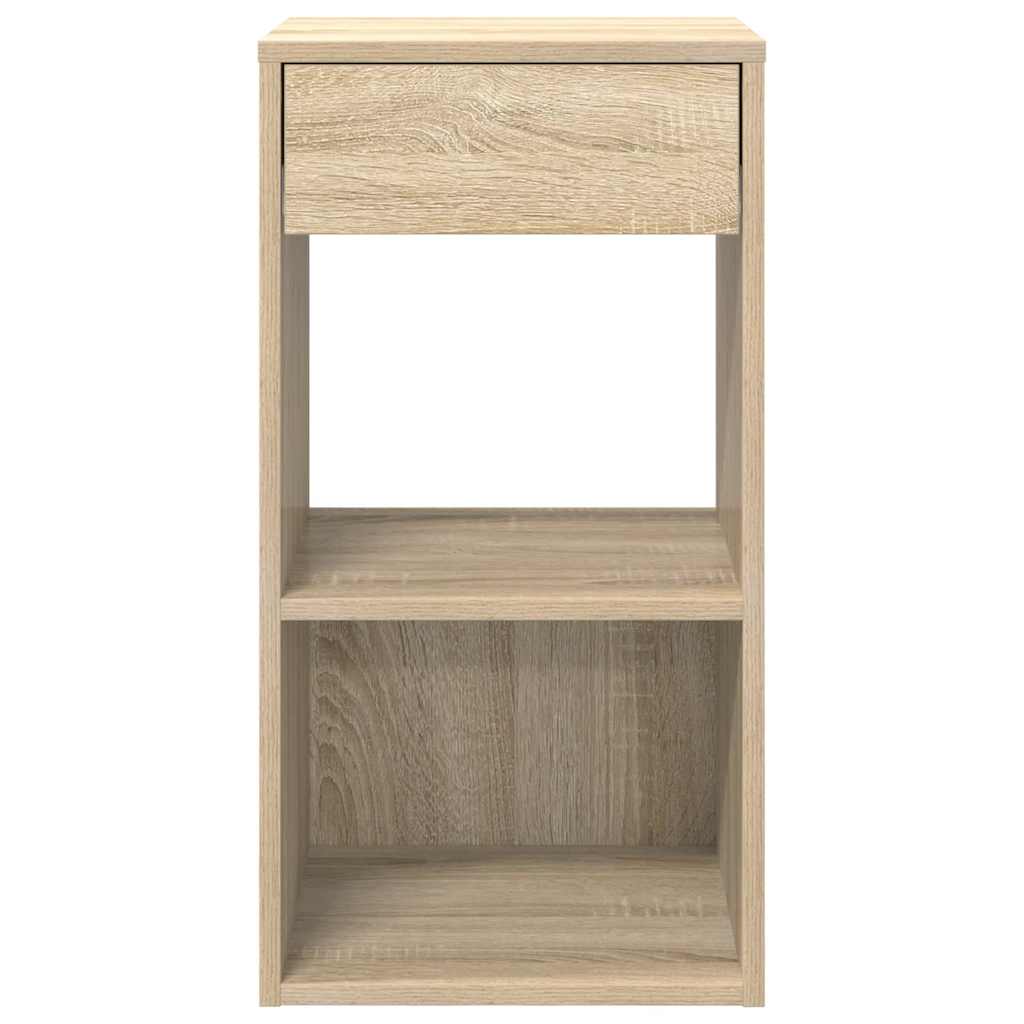 Bedside Cabinets with Drawer 2 pcs Sonoma Oak 35x34x66.5 cm
