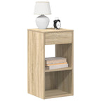 Bedside Cabinets with Drawer 2 pcs Sonoma Oak 35x34x66.5 cm