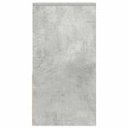 Bedside Cabinets with Drawer 2 pcs Concrete Grey 35x34x66.5 cm