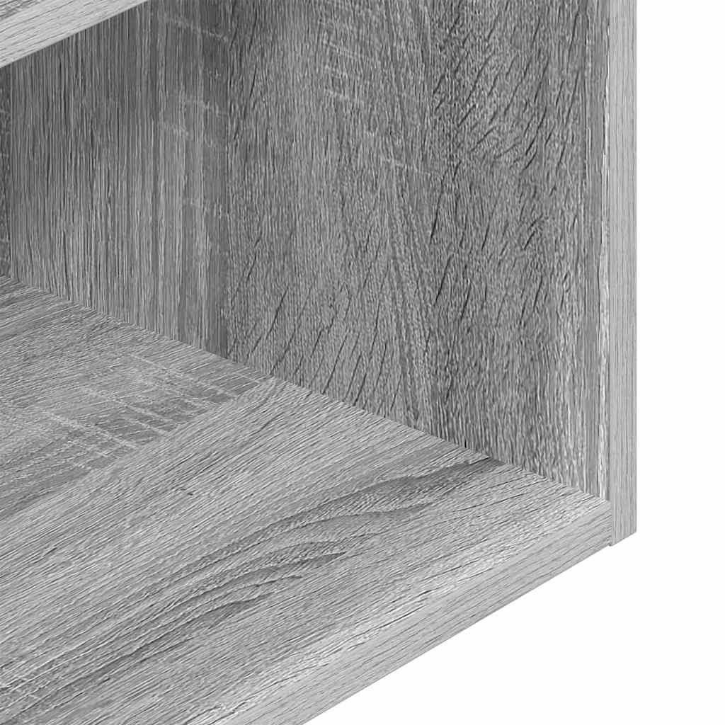 Bedside Cabinets with Drawer 2 pcs Grey Sonoma 35x34x66.5 cm