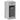 Computer Tower Stand with Drawer Grey Sonoma 35x45x77 cm