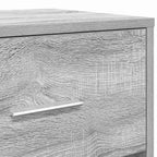 Bedside Cabinet with Drawer Grey Sonoma 40x34x50 cm