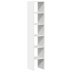 Bookcases 2 pcs Stackable White 30x30x80 cm Engineered Wood