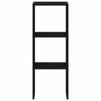 Bookcase Stackable Black Oak 30x30x80 cm Engineered Wood