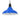 Pendant Lamp Height Adjustable E27 Gloss Dark Blue Ø 31 cm Metal