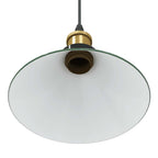 Pendant Lamp Height Adjustable E27 Gloss Green Ø 22 cm Metal