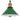 Pendant Lamp Height Adjustable E27 Gloss Green Ø 22 cm Metal
