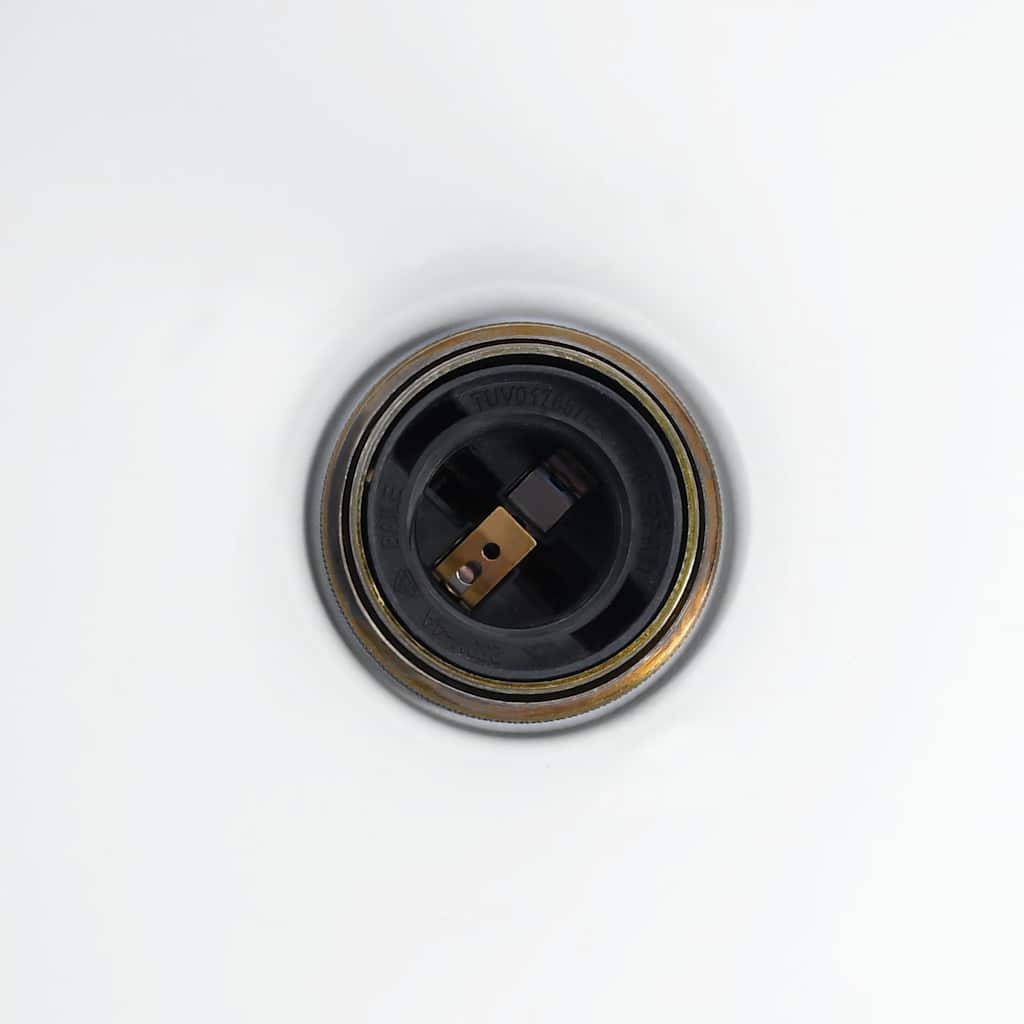 Pendant Lamp Height Adjustable E27 Gloss Yellow Ø 22 cm Metal