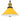 Pendant Lamp Height Adjustable E27 Gloss Yellow Ø 22 cm Metal