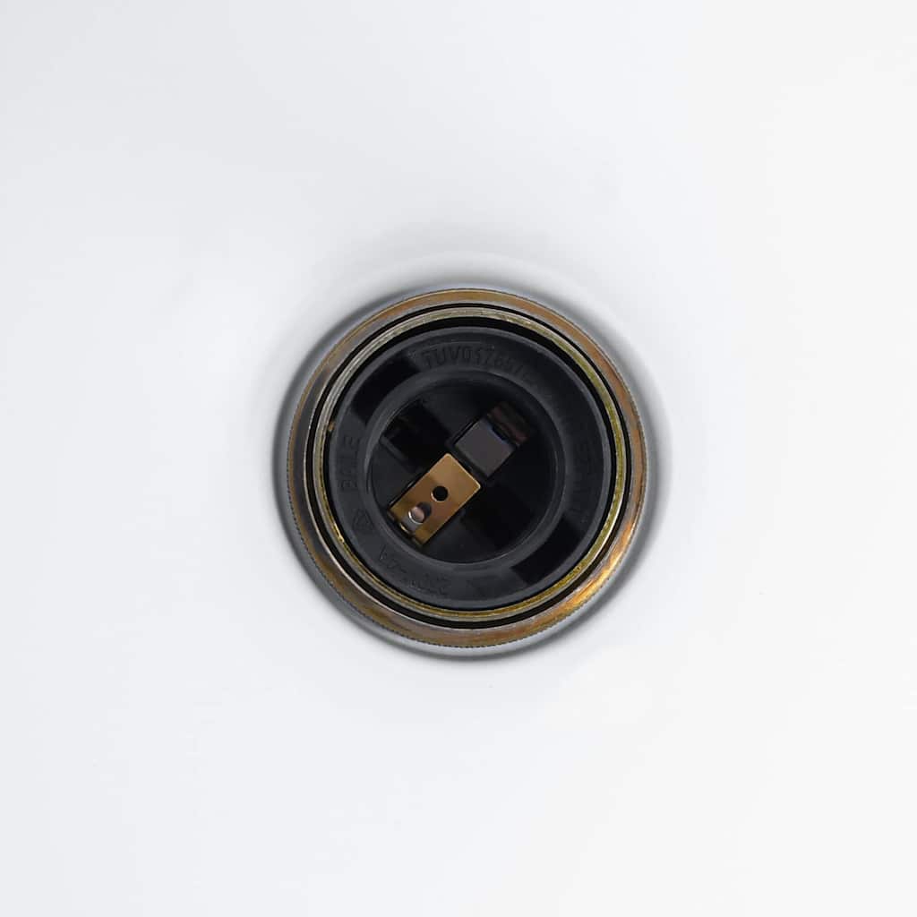 Pendant Lamp Height Adjustable E27 Gloss Red Ø 22 cm Metal