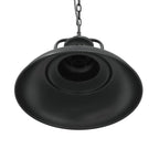 Pendant Lamp E27 Black Ø 31 cm Iron