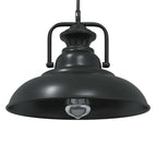 Pendant Lamp E27 Black Ø 31 cm Iron
