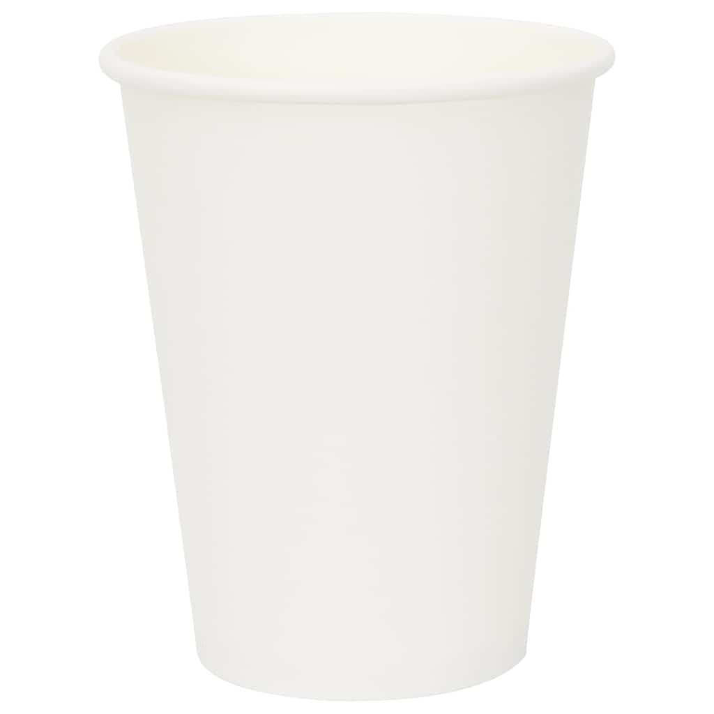 Paper Coffee Cups 1000 pcs 12oz 300ml White