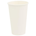 Paper Coffee Cups 1000 pcs 16oz 400ml White