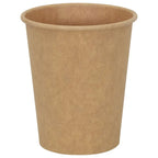 Paper Coffee Cups 1000 pcs 8oz 200ml Brown