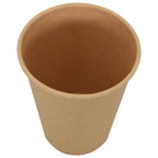 Paper Coffee Cups 1000 pcs 12oz 300ml Brown