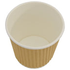 Paper Coffee Cups 1000 Pcs 4Oz 100Ml Brown
