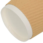 Paper Coffee Cups 1000 Pcs 4Oz 100Ml Brown