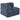 Cushion Blue 70 x 70 x 54 cm Polyester