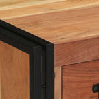 Bedside Cabinet Brown 40 x 40 x 59 cm Solid Acacia Wood