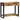 Console Table with Shelf Brown 90 x 33 x 75 cm Solid mango wood