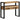 Console Table with Shelf Brown 90 x 33 x 75 cm Solid mango wood