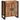 Bedside Cabinet Multicolour Solid reclaimed wood