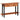 Console Table Brown 110 x 30 x 75 cm Solid acacia wood