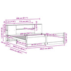 Bookcase Bed without Mattress White 200x200cm Solid Wood Pine