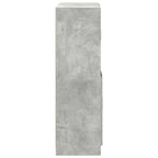2 Piece Kitchen Cabinet Set Concrete Grey Engineered Wood