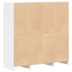 3 Piece Kitchen Cabinet Set White Engineered Wood