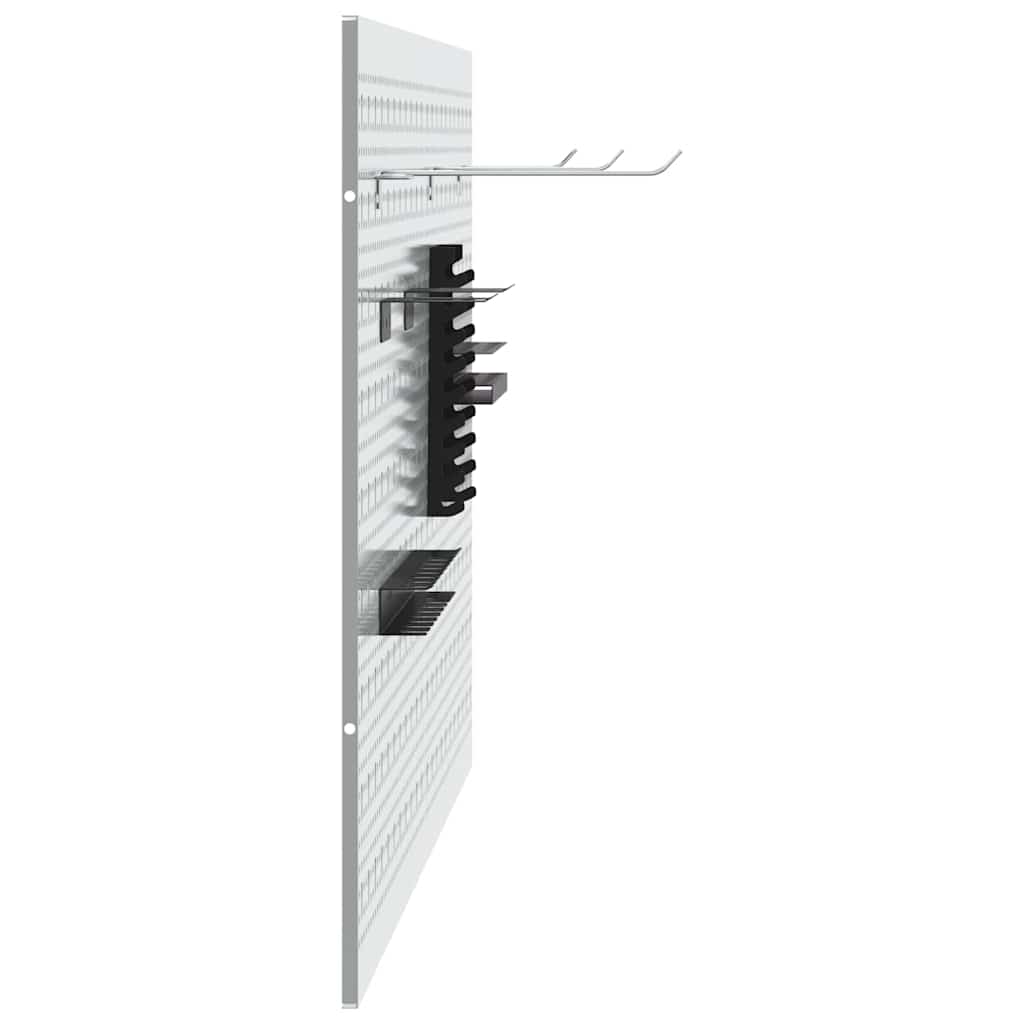 Tool Wall Panel 2 pcs Grey 100 x 1 x 60 cm