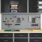Tool Wall Panel 3 pcs Grey 150 x 1 x 60 cm