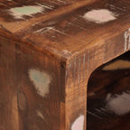 Bedside Table Brown 45 x 30 x 24 cm Solid Reclaim Wood