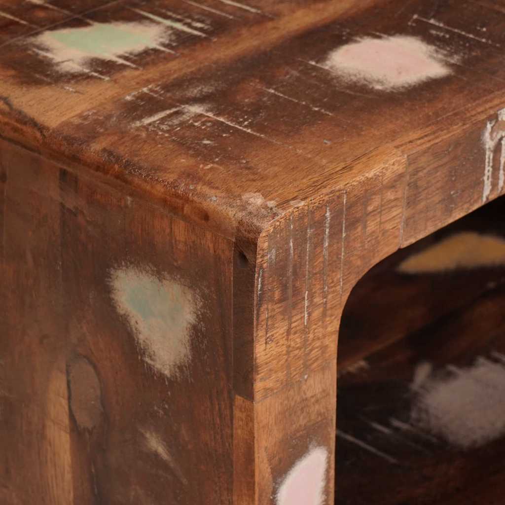 Bedside Table Brown 45 x 30 x 24 cm Solid Reclaim Wood