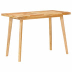 Dinning Table Natural 100 x 55 x 75 cm Solid Mango Wood