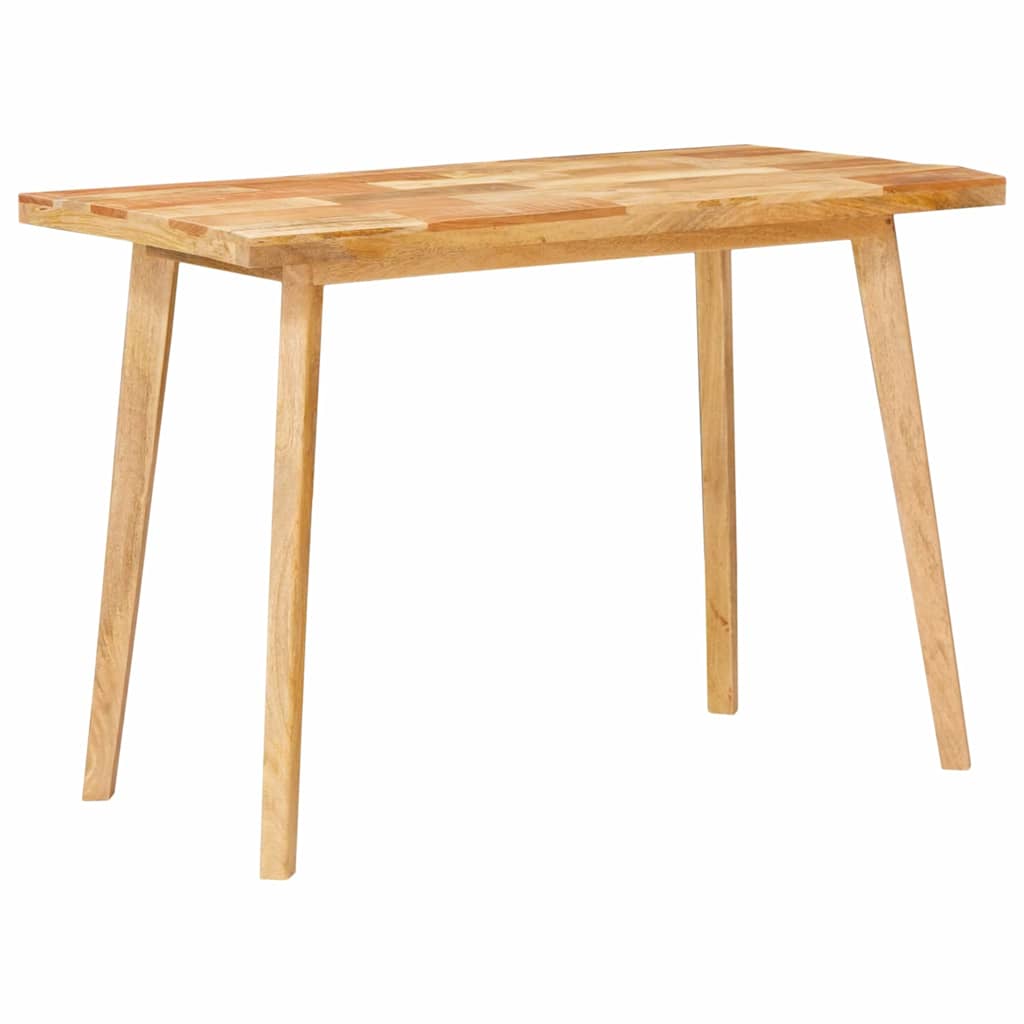 Dinning Table Natural 100 x 55 x 75 cm Solid Mango Wood
