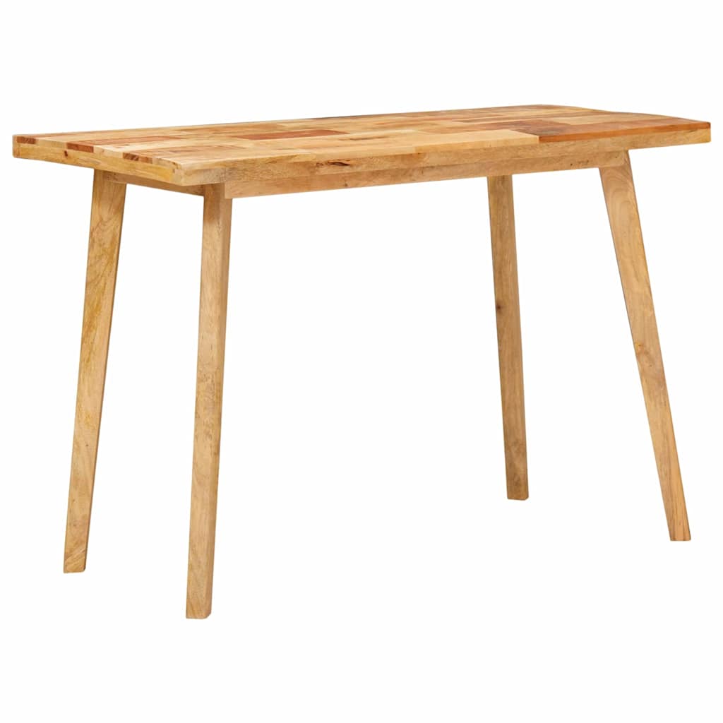 Dinning Table Natural 100 x 55 x 75 cm Solid Mango Wood