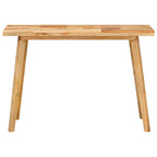 Dinning Table Natural 100 x 55 x 75 cm Solid Mango Wood