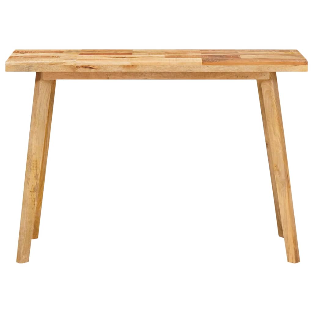 Dinning Table Natural 100 x 55 x 75 cm Solid Mango Wood