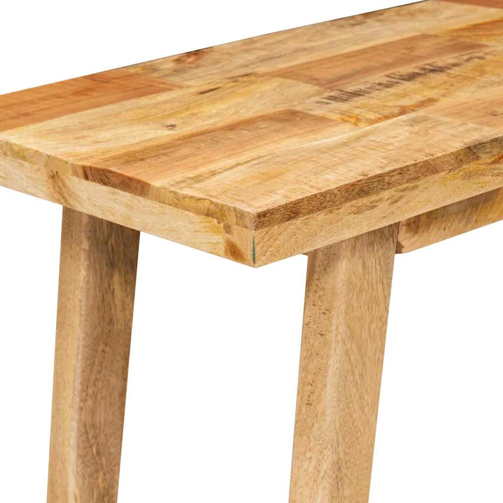 Dinning Table Natural 100 x 35 x 75 cm Solid Mango Wood