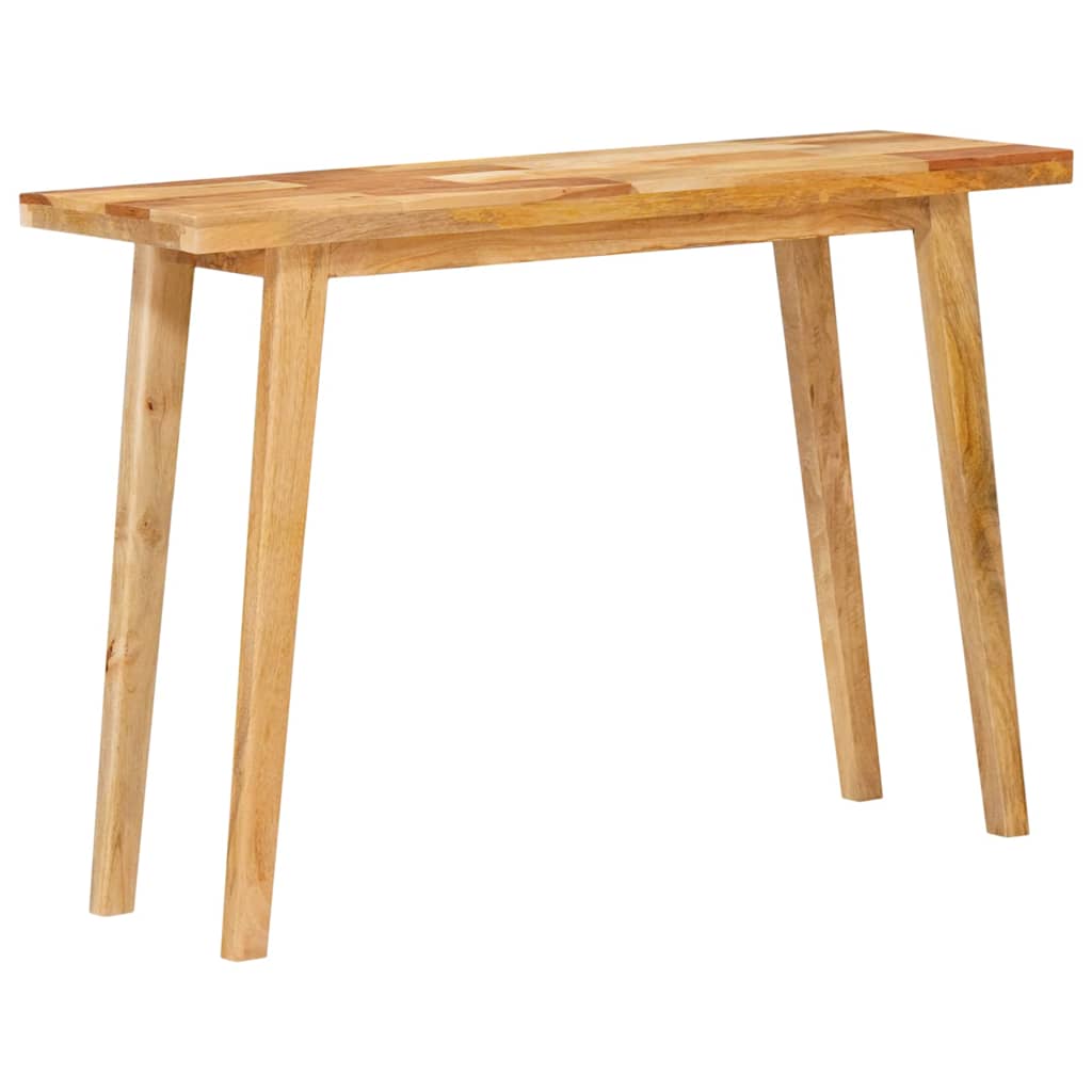 Dinning Table Natural 100 x 35 x 75 cm Solid Mango Wood