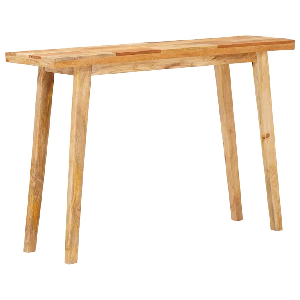 Dinning Table Natural 100 x 35 x 75 cm Solid Mango Wood