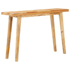 Dinning Table Natural 100 x 35 x 75 cm Solid Mango Wood