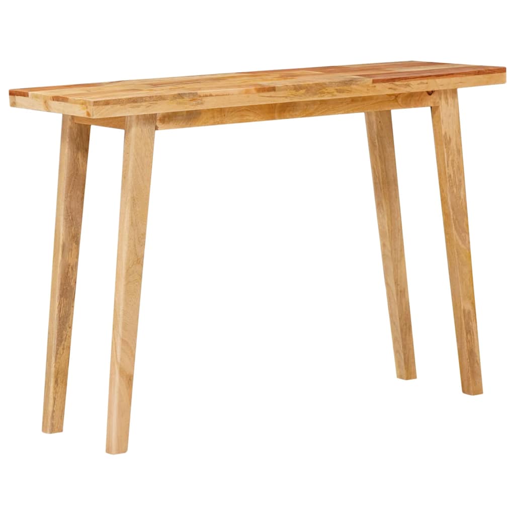 Dinning Table Natural 100 x 35 x 75 cm Solid Mango Wood