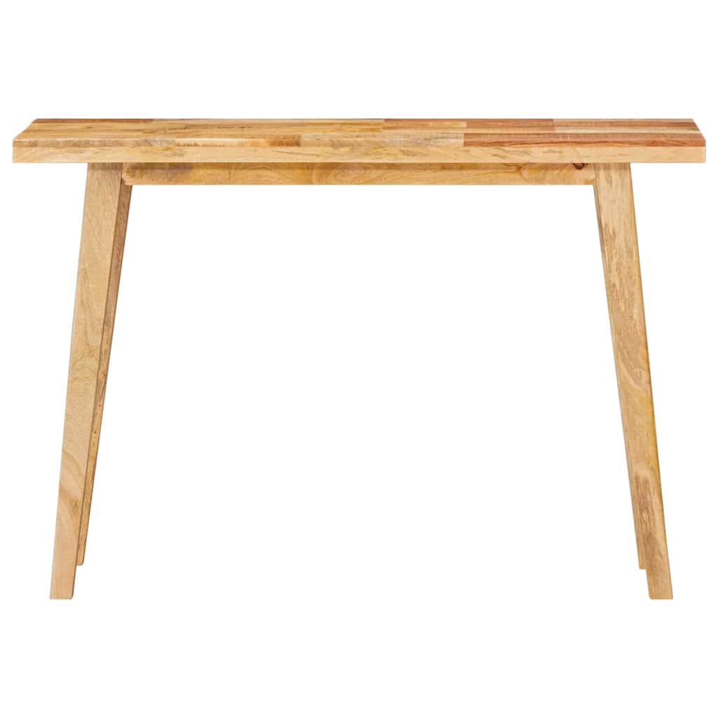 Dinning Table Natural 100 x 35 x 75 cm Solid Mango Wood